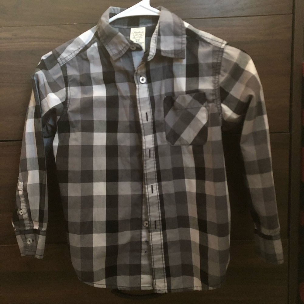 Boys long sleeve flannel